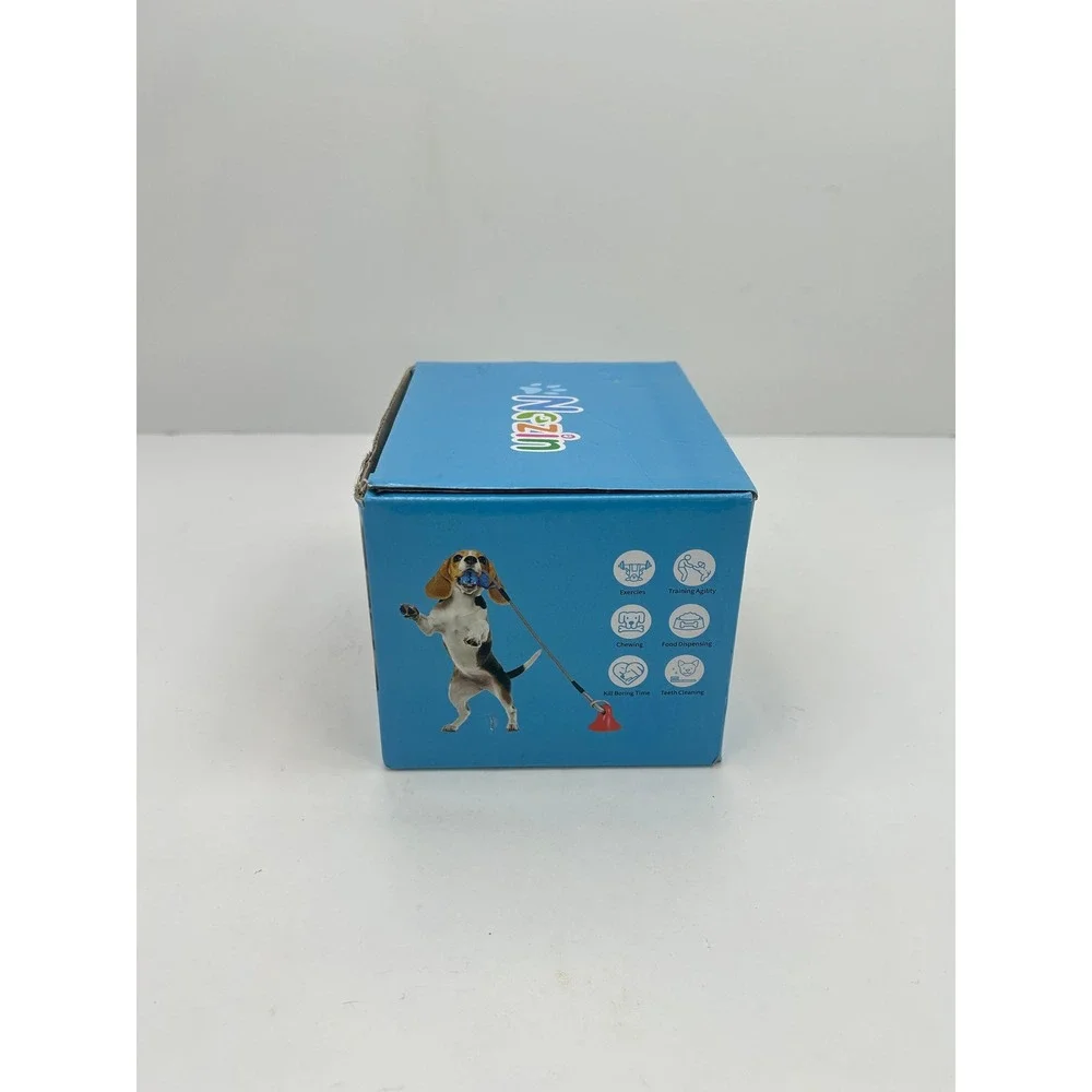 Nezin Interactive Dog Suction Cup Toy Pet Blue Red New‎